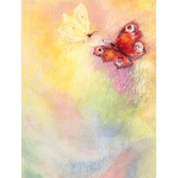 Marjan van Zeyl Two Butterflies - Postcard-Spring - Summer Postcards-Marjan van Zeyl-8717185564167-Stardust-Store