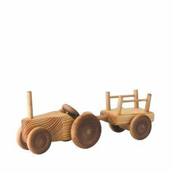 Small Tractor with Trailer-Toy Trucks & Construction Vehicles-Debresk-7340045890260-Stardust-Store