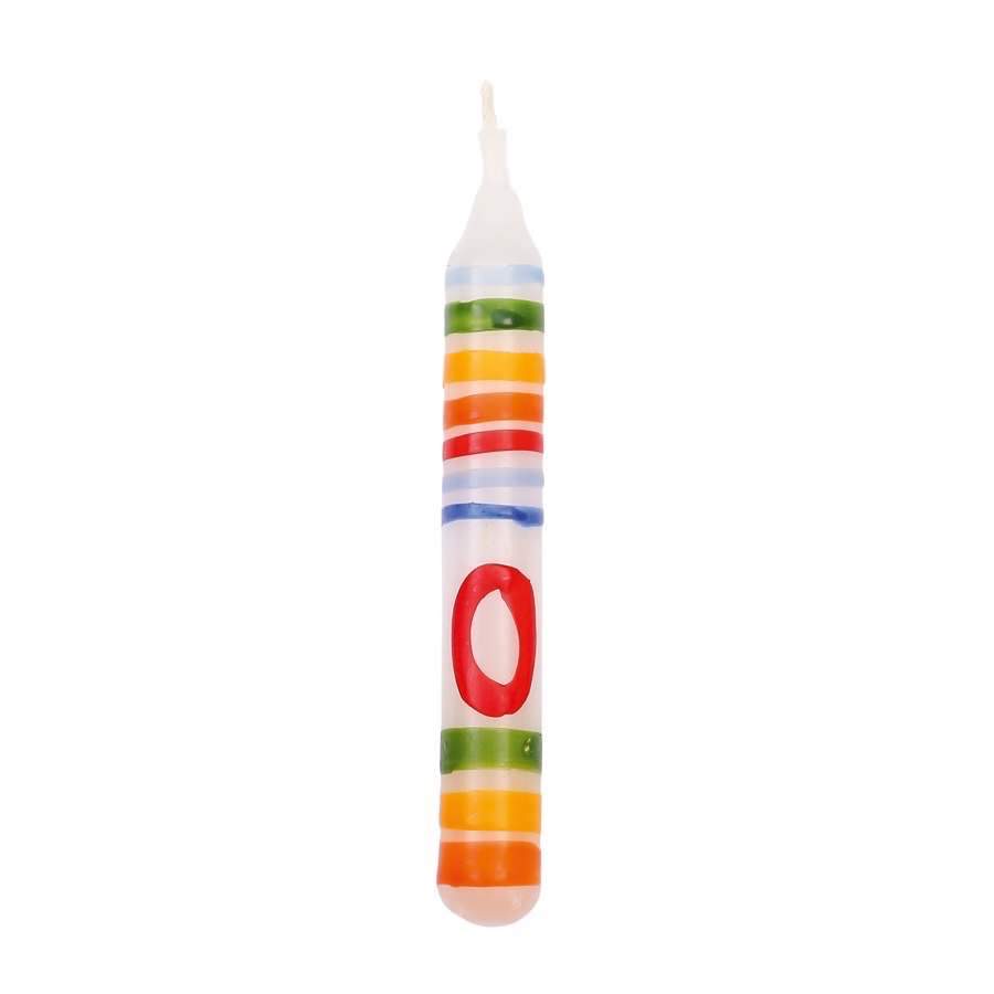 Birthday Candle - Numbers-Birthday Candles-Glückskäfer-Number 0-Stardust-Store