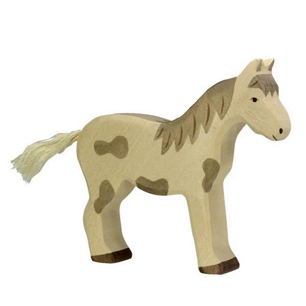 Horse Standing Dappled - Holztiger-Figurines-Holztiger-4013594800372-Stardust-Store