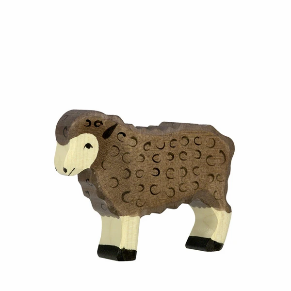 Sheep Black-Figurines-Holztiger-4013594800754-Stardust-Store