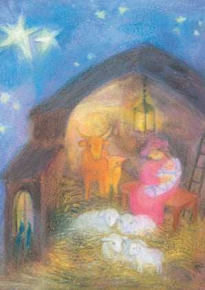 Angela Kočonda Christmas - Postcard-Advent & Christmas Postcards-Waldorf Postcards-4251055455383-Stardust-Store