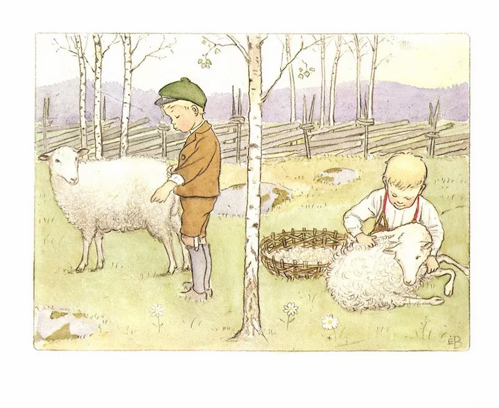 Pelle's New Suit by Elsa Beskow - Mini Edition-Picture Books-Books-9780863155840-Stardust-Store