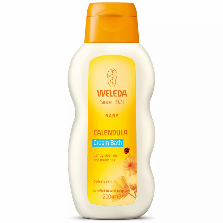Calendula Cream Bath - 200ml-Baby Bathing-Weleda-4001638096591-Stardust-Store