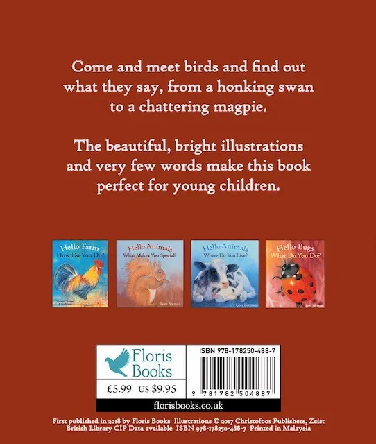 Hello Birds, What Do You Say? by Loes Botman-Board Book-Books-9781782504887-Stardust-Store