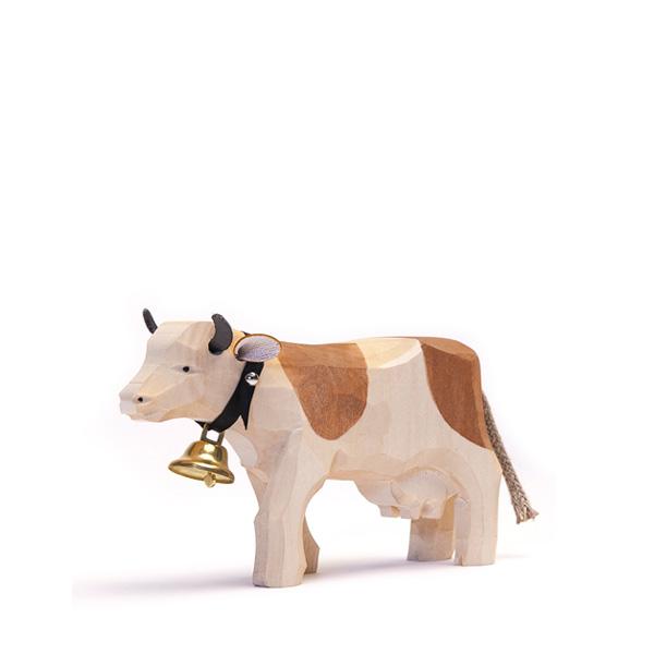 Trauffer Cow Brown & White (Edition 1938)-Figurines-Trauffer-7640146513854-Stardust-Store