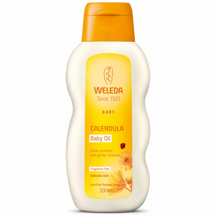 Calendula Fragrance Free Baby Oil - 200ml-All Products-Weleda-4001638096560-Stardust-Store
