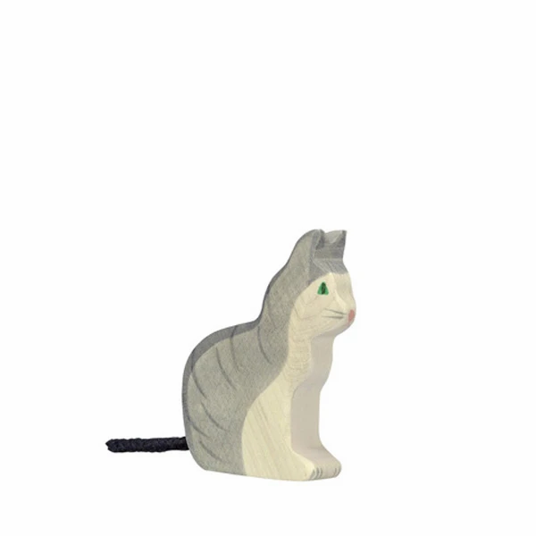 Cat Sitting-Figurines-Holztiger-4013594800556-Stardust-Store