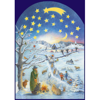 Winter Scene - Advent Calendar-Advent Calendars-Urachhaus-4260300470125-Stardust-Store
