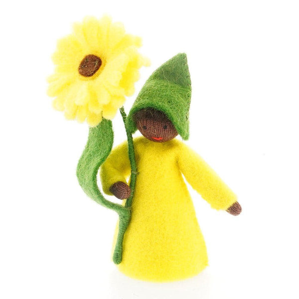 Yellow Calendula Flower Fairy-Summer Flower Fairies-Ambrosius-Dark-Stardust-Store
