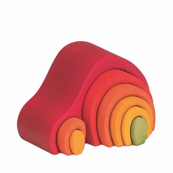 Arch House Red-Sorting & Stacking Toys-Glückskäfer-4038162521138-Stardust-Store