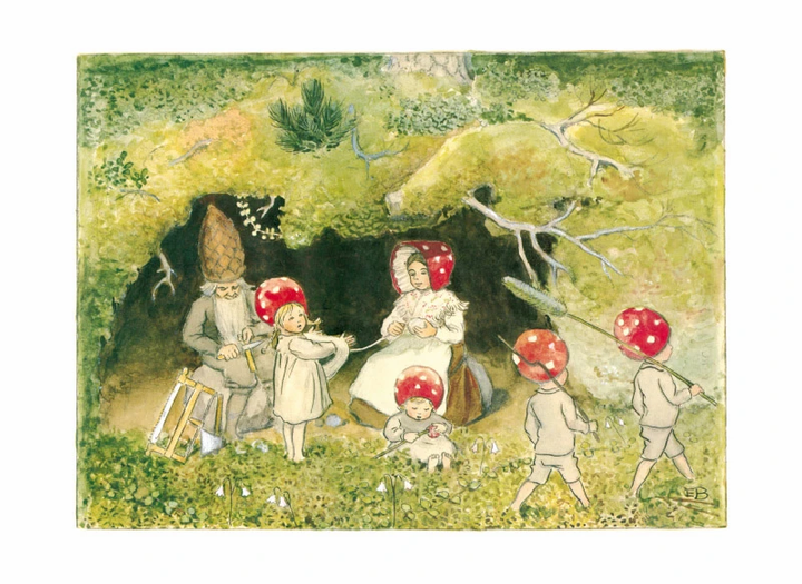 Children of the Forest by Elsa Beskow-Picture Books-Books-9780863150494-Stardust-Store