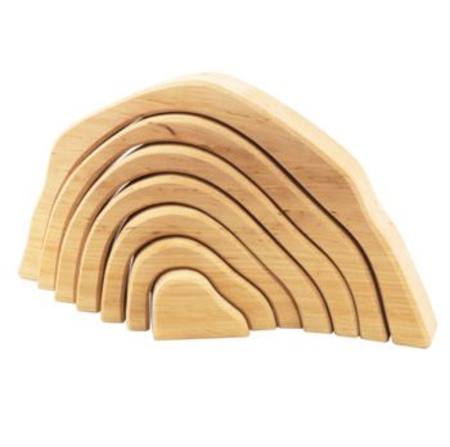 Drei Blatter Wooden Arch Grotto - Large-Sorting & Stacking Toys-Drei Blatter--Stardust-Store