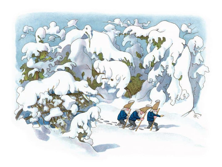 The Gnomes' Winter Journey by Ernst Kreidolf-Books-Books-9781782504375-Stardust-Store