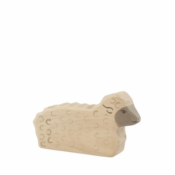 Sheep Lying-Figurines-Holztiger-4013594800747-Stardust-Store