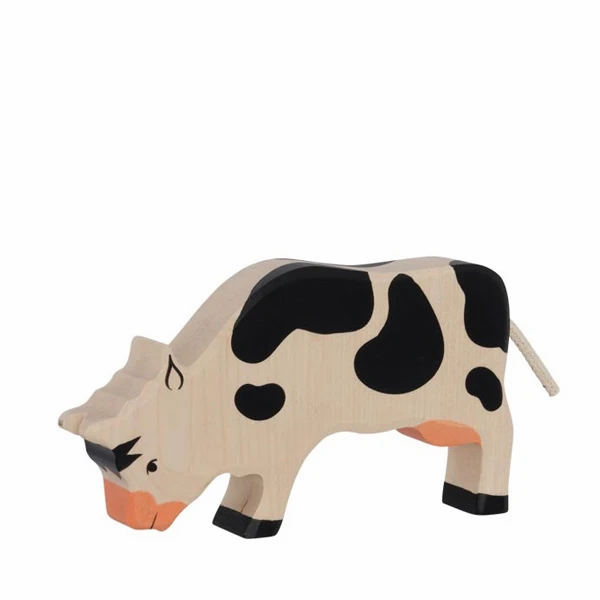 Cow Grazing-Figurines-Holztiger-4013594800020-Stardust-Store