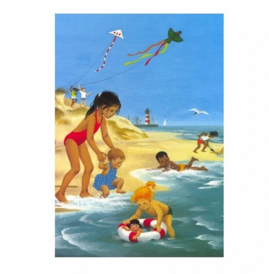 Gerda Muller Summer Beach - Postcard-Spring - Summer Postcards-Waldorf Postcards--Stardust-Store