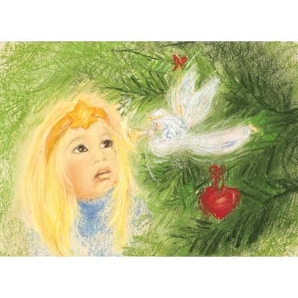 Christmas Tree Angels - Postcard-Advent & Christmas Postcards-Marjan van Zeyl-8717185564372-Stardust-Store