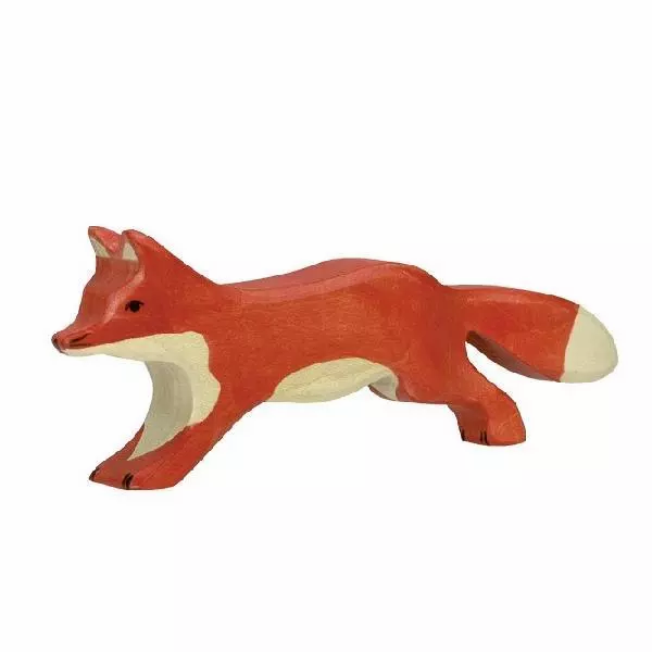 Fox Running-Figurines-Holztiger--Stardust-Store