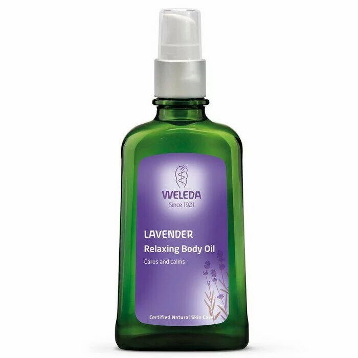 Lavender Relaxing Body Oil - 100ml-Body Oil-Weleda-4001638099943-Stardust-Store