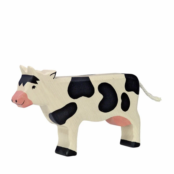 Cow Black & White-Figurines-Holztiger-4013594800037-Stardust-Store