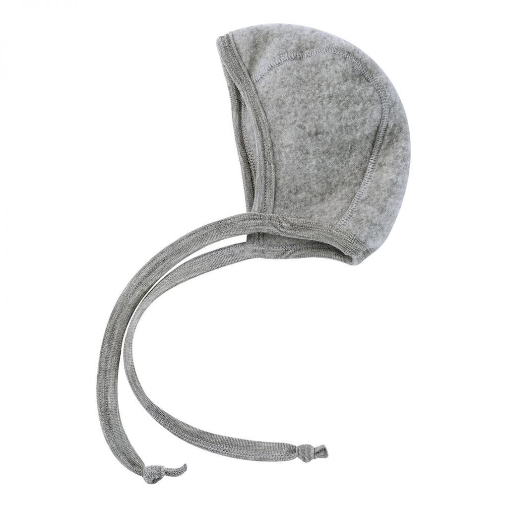 Woolfleece Bonnet-Baby & Toddler-Engel Natur-4046304168448-Grey-0-3 Months (50-56 cm)-Stardust-Store