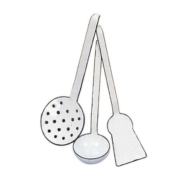 Enamel Cooking Set - 3 Utensils-Toy Cookware-Glückskäfer-4038162531304-Stardust-Store
