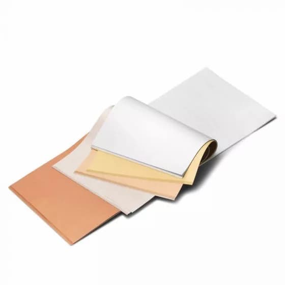 Japanese Silk Paper - Small - Metallic Colours - 120 Sheets