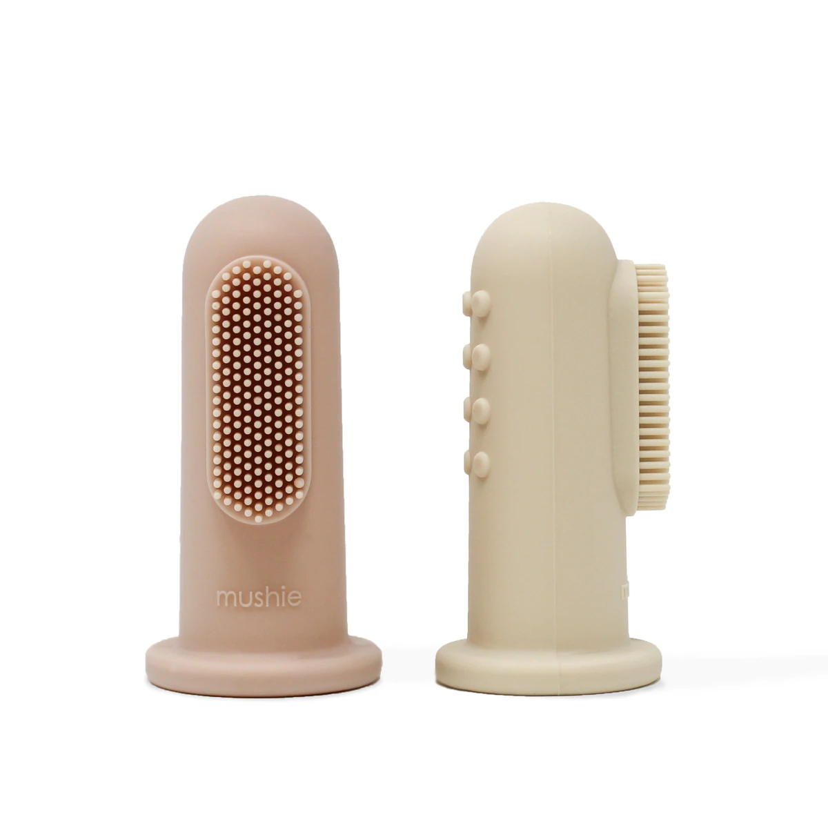 Finger Toothbrush-Toothbrushes-Mushie-810052460192-Shifting Sand & Blush-Stardust-Store