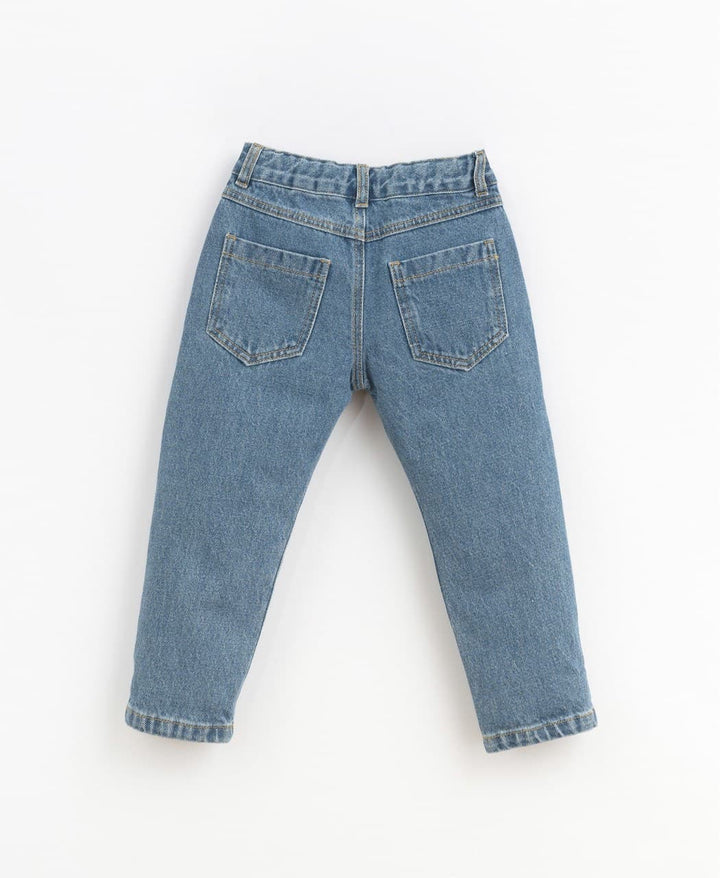 Denim pants with pockets-Jeans-Play Up-4 Y-Stardust-Store