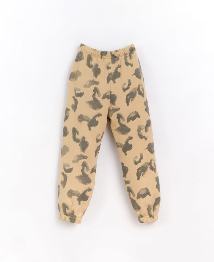 Pants with Abstract Print-Pants-Play Up-4 Y-Stardust-Store