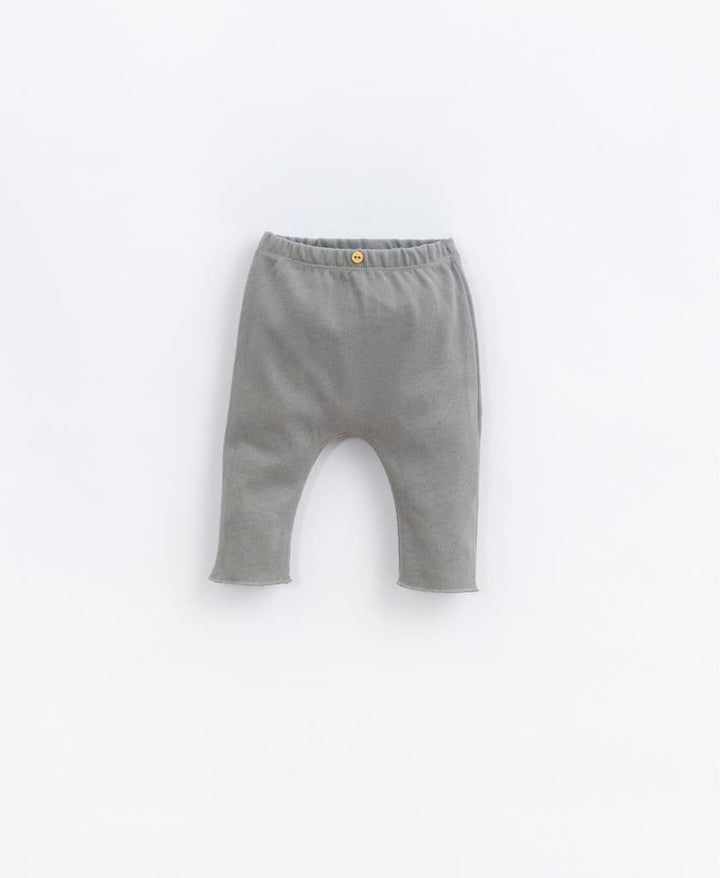Pants with Decorative Wooden Button | Basketry-Pants-Play Up-0 MONTHS-Stardust-Store