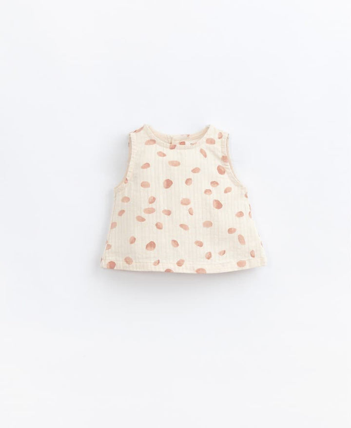 Shirt in Cotton Fabric-Shirt-Play Up-0 MONTHS-Stardust-Store