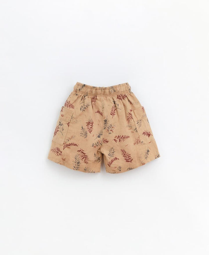 Shorts in Fir Tree Print-Shorts-Play Up-4 Y-Stardust-Store