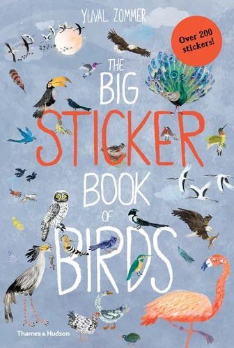 The Big Sticker Book of Birds by Yuval Zommer-Picture Books-Books-9780500652008-Stardust-Store